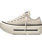 Zapatilla Converse Double Stack Mujer Beige - Miniatura 2