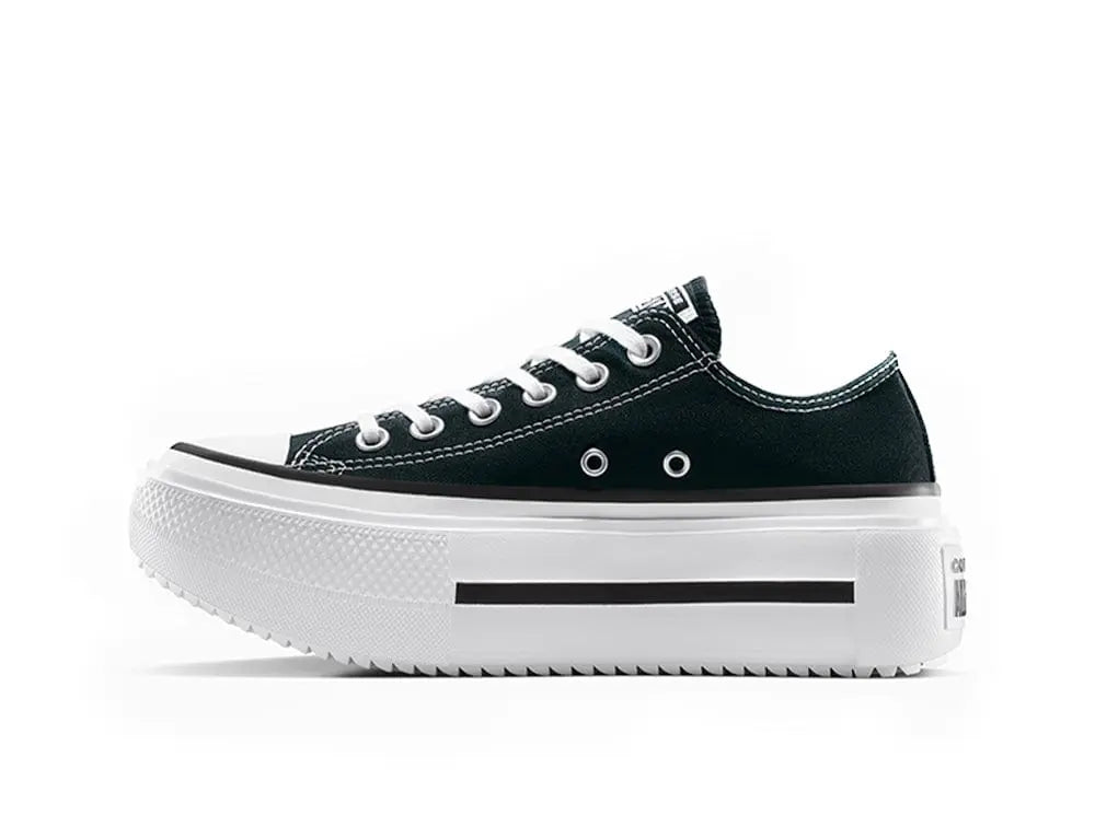 Zapatillas Converse Chuck Taylor Lift Double Stack Mujer Negro 3