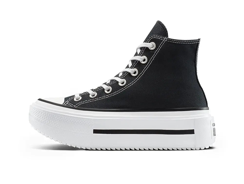 Zapatillas Converse Chuck Taylor Lift Double Stack Mujer Negro 2