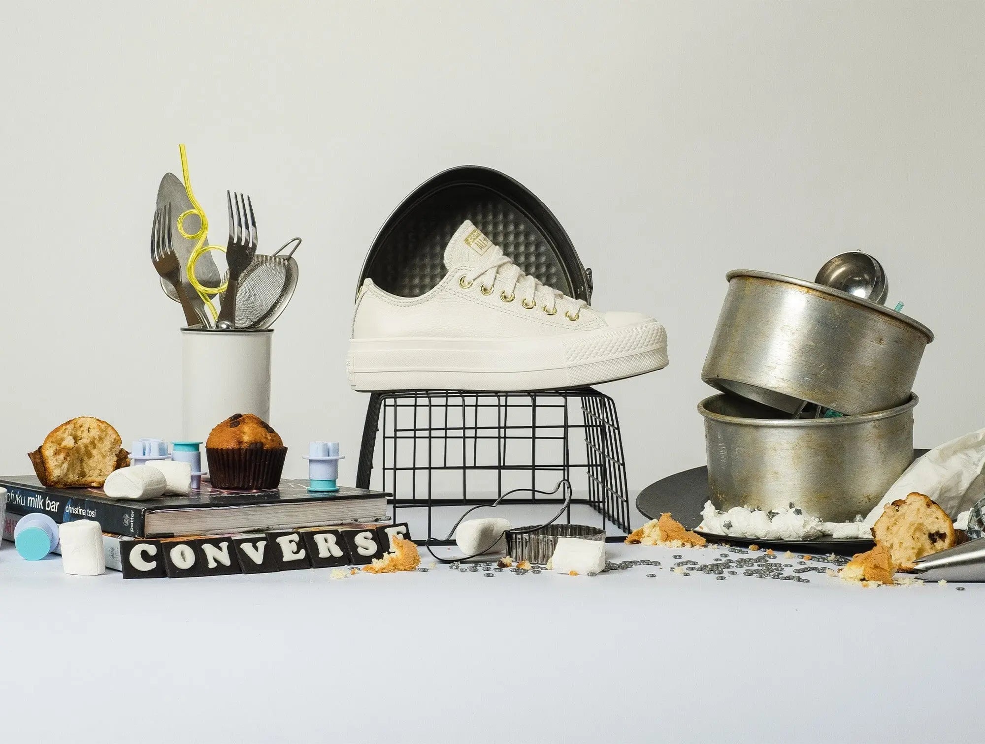 Zapatilla Converse Chuck Taylor Lift Mujer Blanco 2