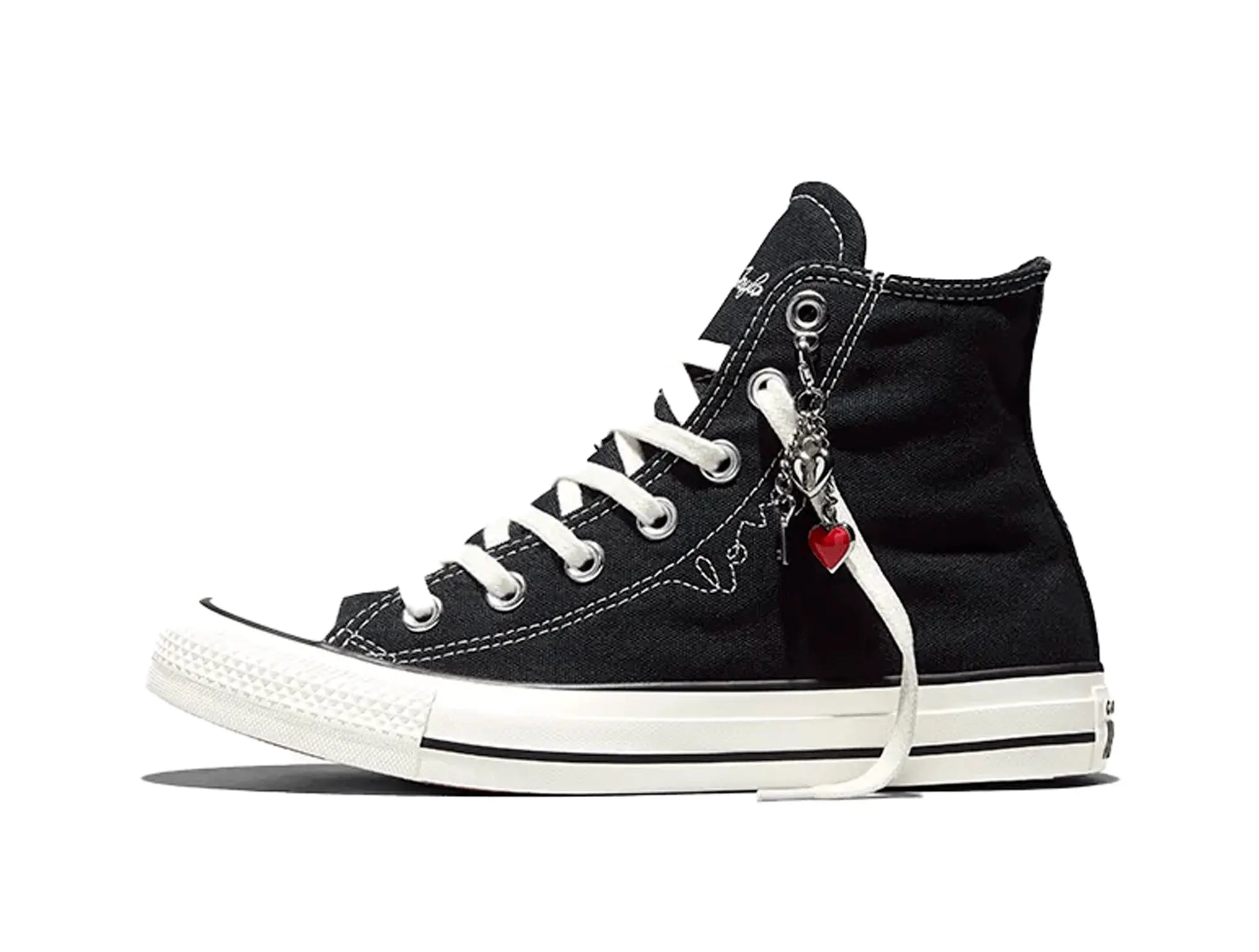 Zapatillas Converse Chuck Taylor Hi (San Valentin) Mujer Negro 2