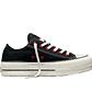 Zapatillas Converse  Chuck Taylor Lift Hi (San Valentin) Mujer Negro-Rojo - Miniatura 1