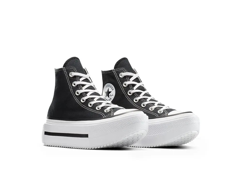 Zapatillas Converse Chuck Taylor Lift Double Stack Mujer Negro 5