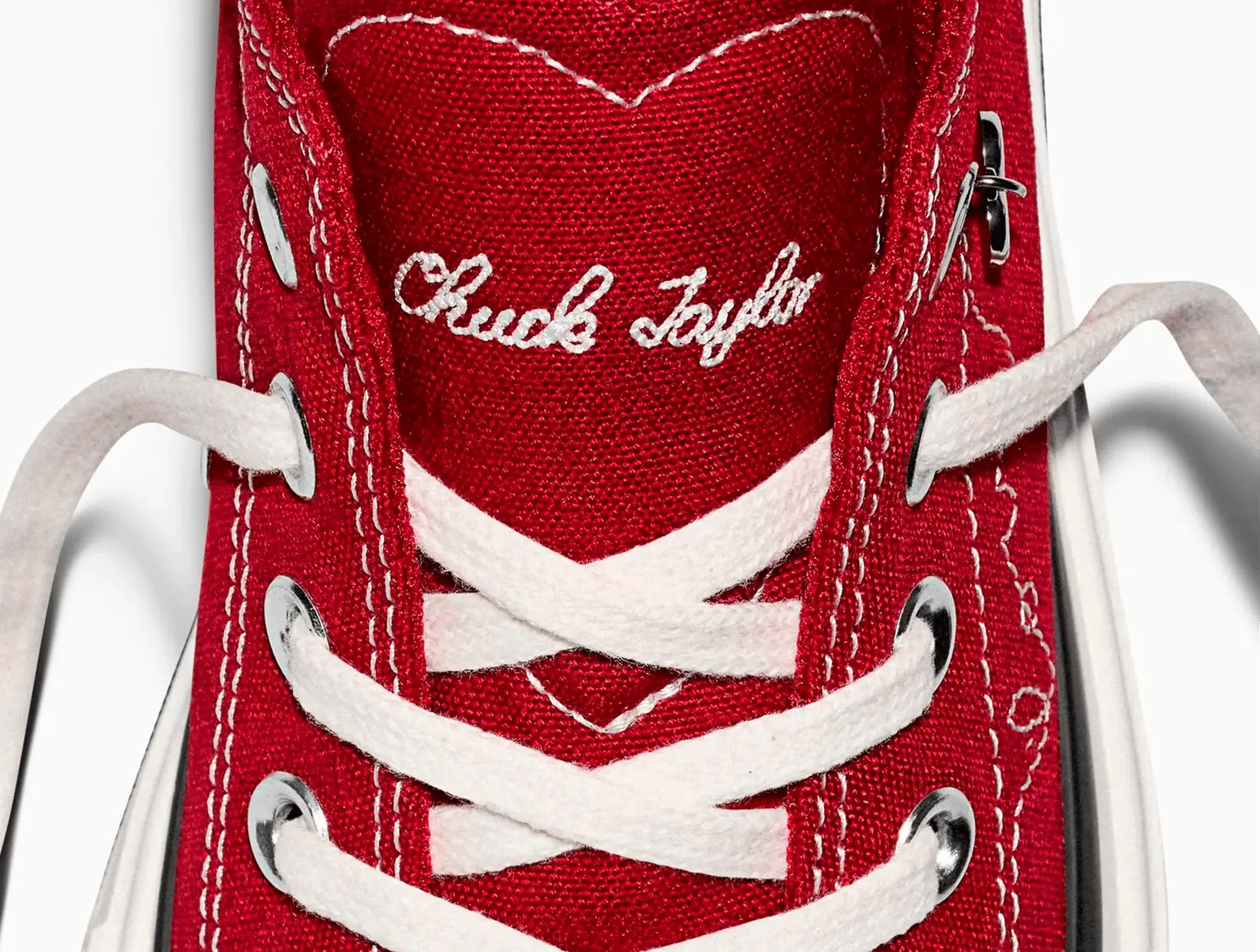 Zapatillas Converse Double Stack Hi (San Valentin) Mujer Rojo 6