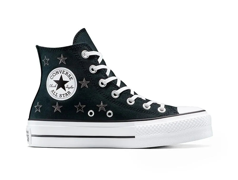 Zapatillas Converse Chuck Taylor Lift Mujer Negro 1