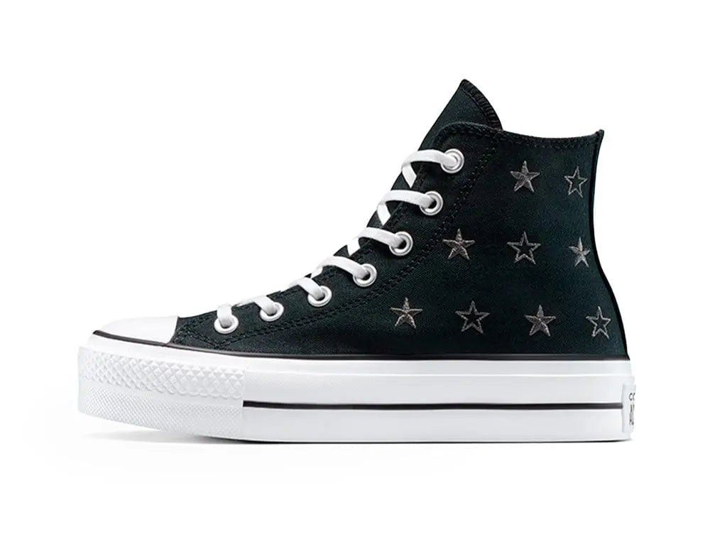 Zapatillas Converse Chuck Taylor Lift Mujer Negro 2