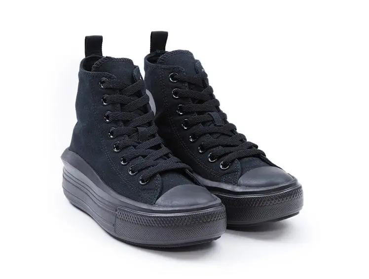 Zapatilla Converse Chuck Taylor Move Plataforma Mujer Mono Negro 2