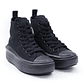 Zapatilla Converse Chuck Taylor Move Plataforma Mujer Mono Negro - Miniatura 2