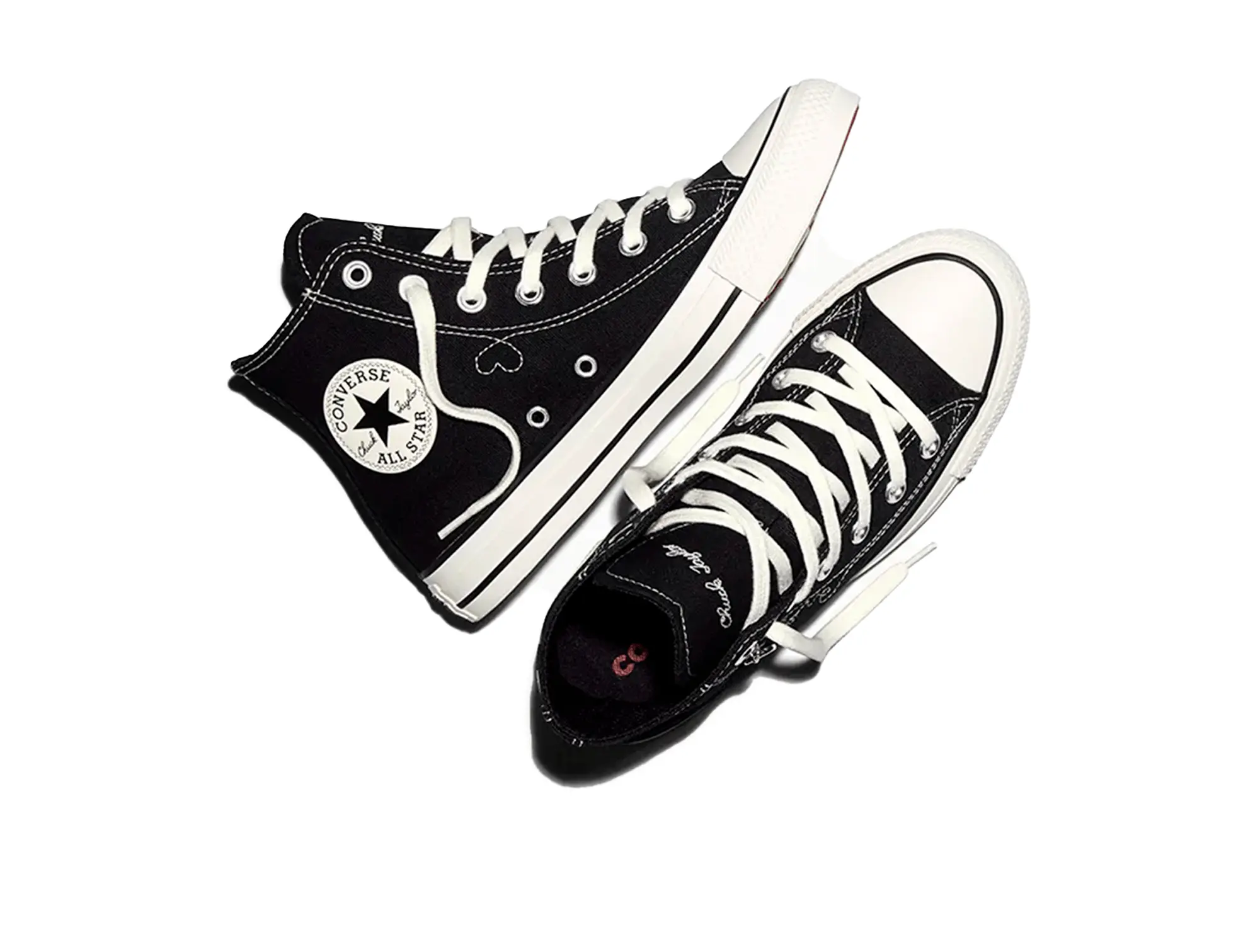 Zapatillas Converse Chuck Taylor Hi (San Valentin) Mujer Negro 3