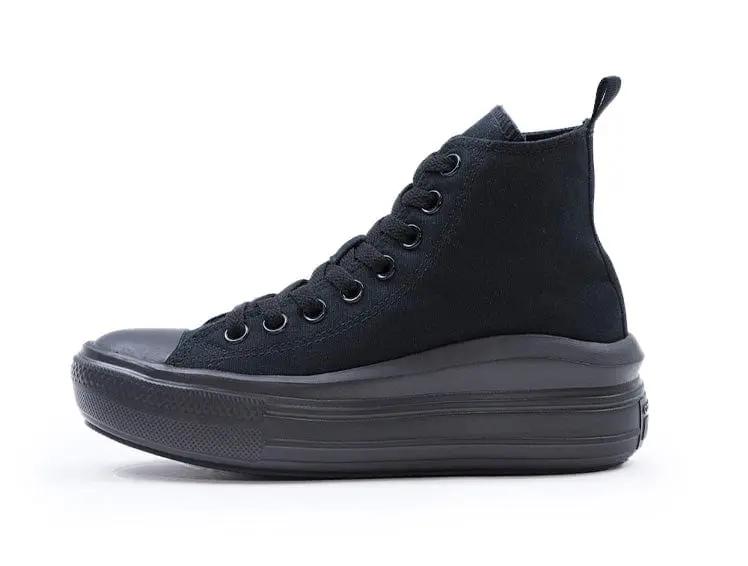 Zapatilla Converse Chuck Taylor Move Plataforma Mujer Mono Negro 3