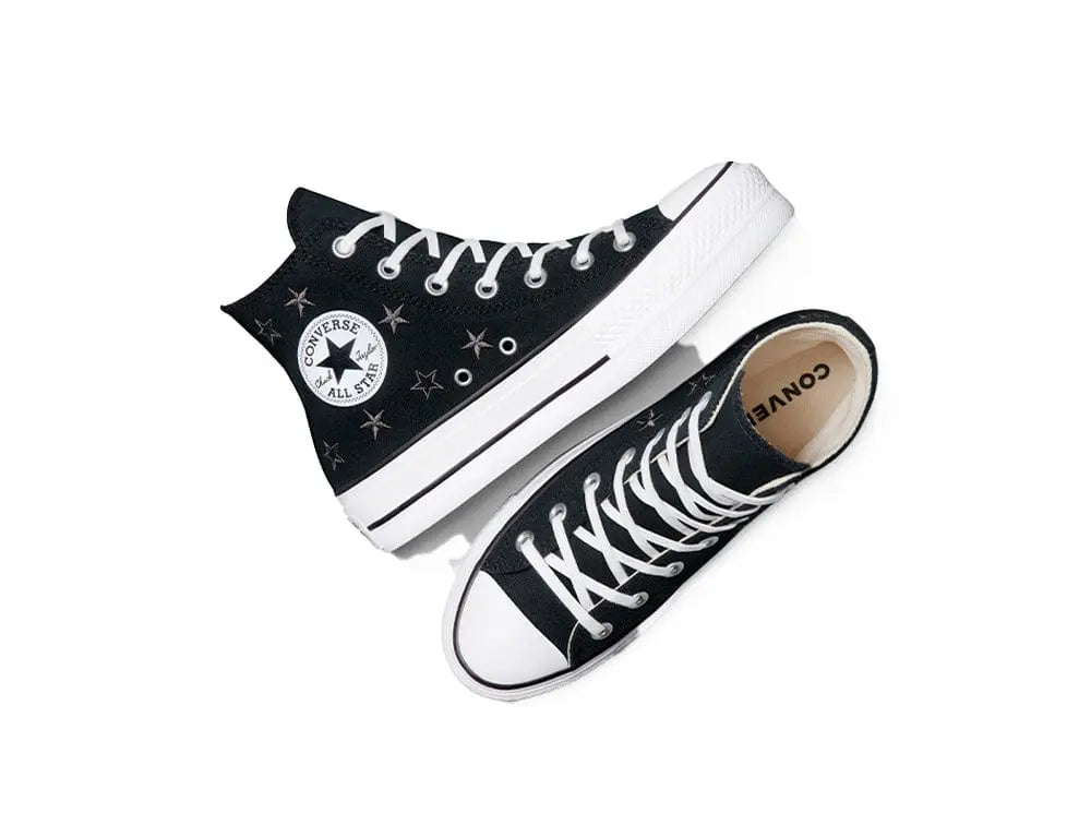 Zapatillas Converse Chuck Taylor Lift Mujer Negro 4