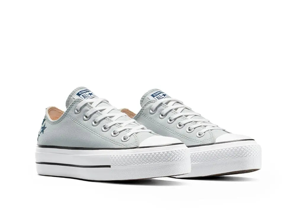 Zapatillas Converse Chuck Taylor Lift Mujer Gris 3