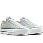 Zapatillas Converse Chuck Taylor Lift Mujer Gris - Miniatura 3