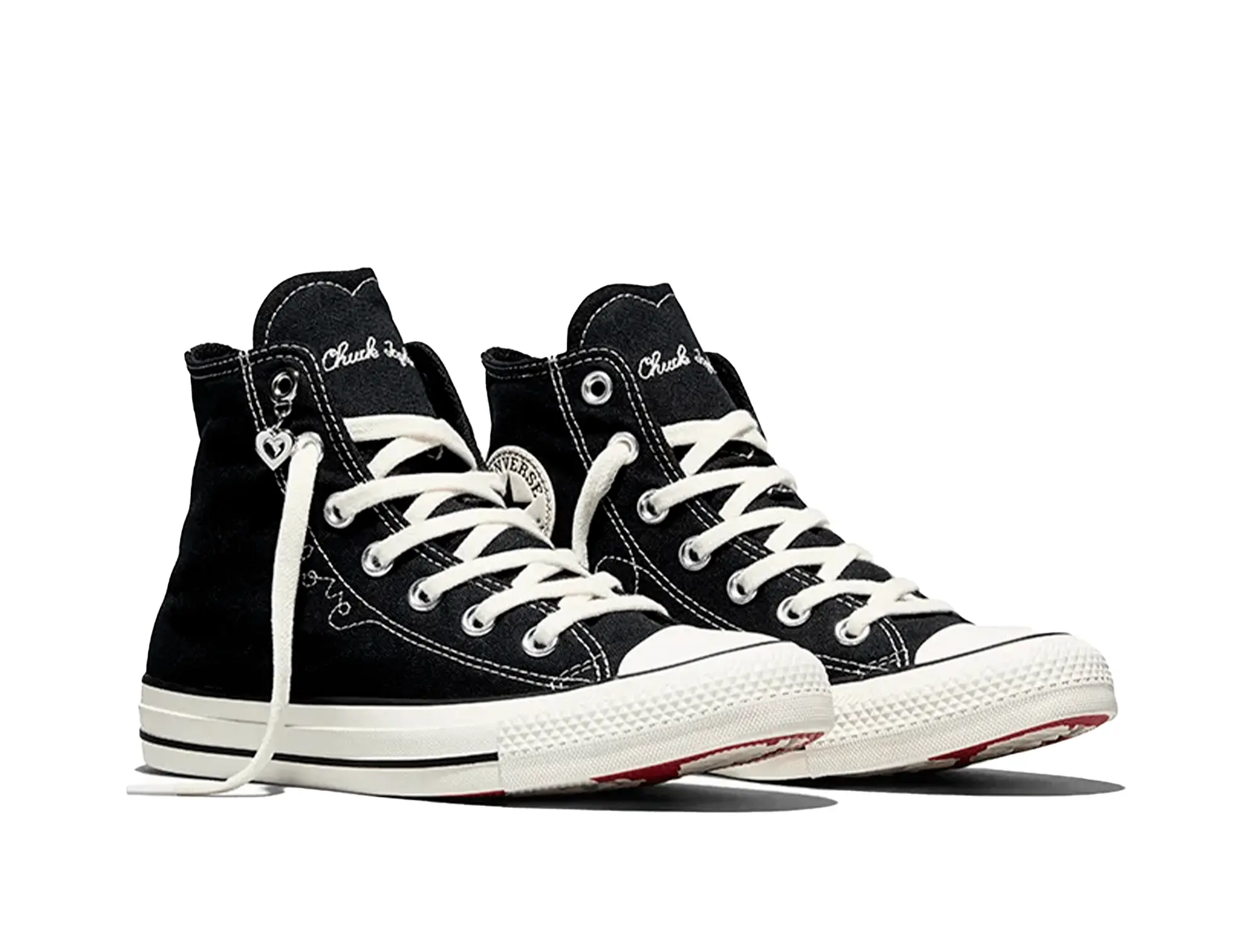 Zapatillas Converse Chuck Taylor Hi (San Valentin) Mujer Negro 4