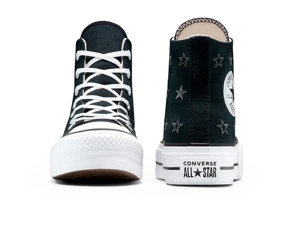 Zapatillas Converse Chuck Taylor Lift Mujer Negro 5