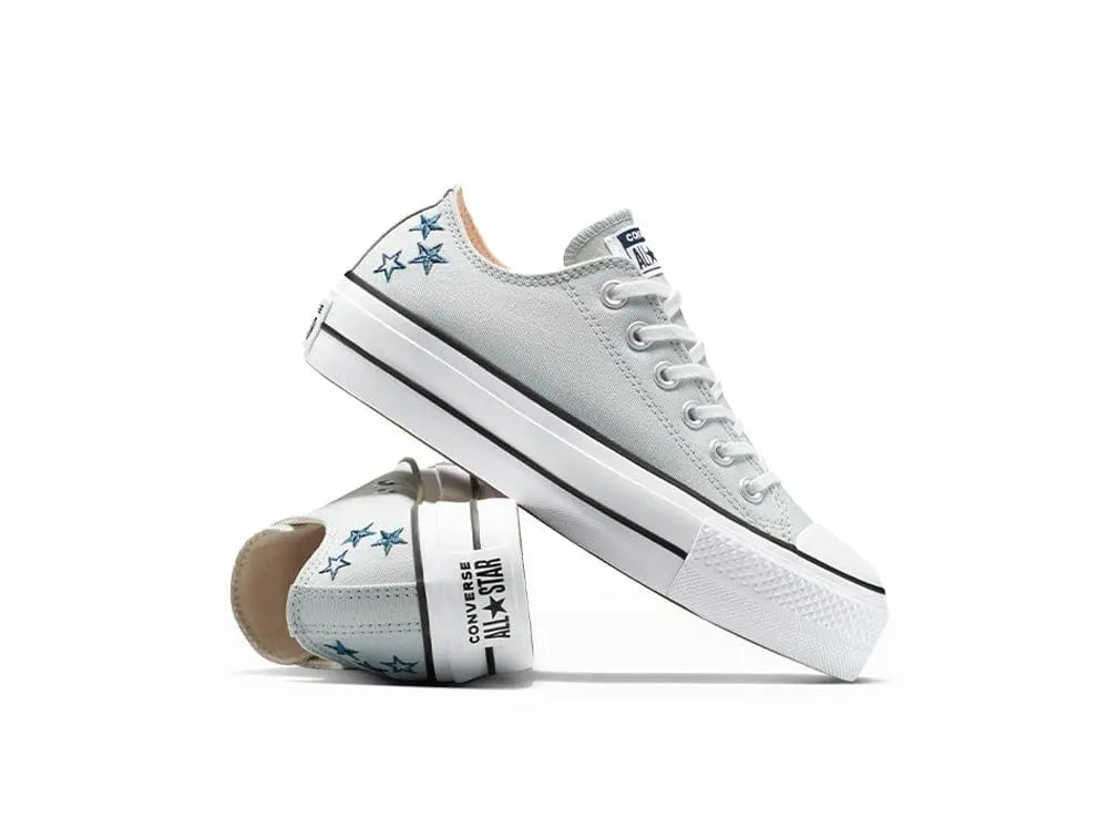 Zapatillas Converse Chuck Taylor Lift Mujer Gris 6