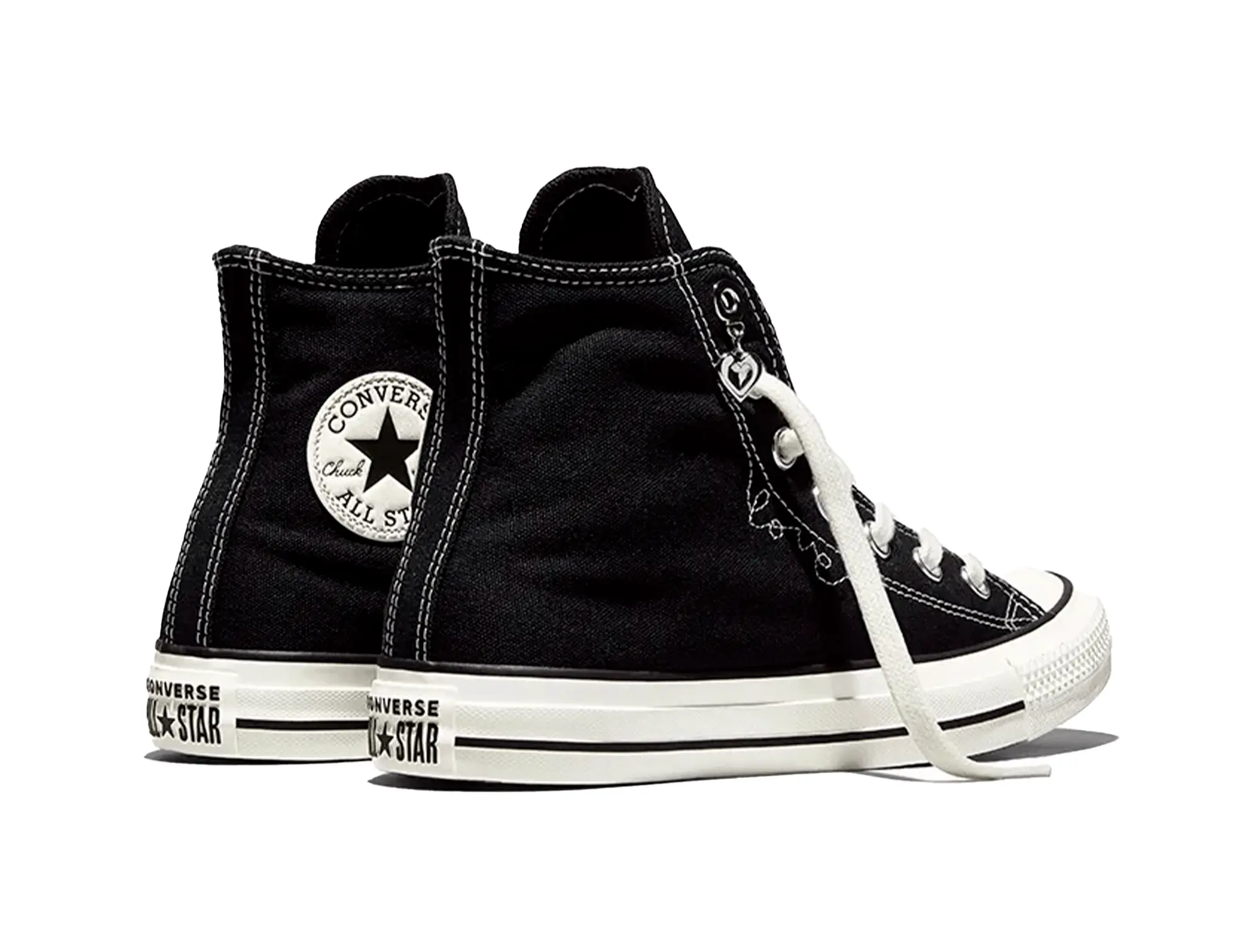 Zapatillas Converse Chuck Taylor Hi (San Valentin) Mujer Negro 6