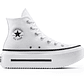 Zapatillas Converse Chuck Taylor Lift Double Stack Mujer Blanco - Miniatura 1