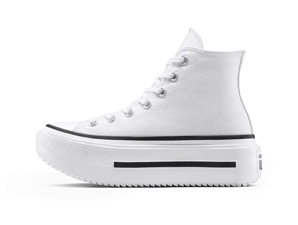 Zapatillas Converse Chuck Taylor Lift Double Stack Mujer Blanco 2
