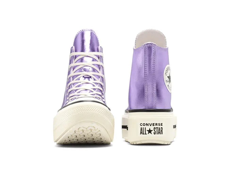 Zapatillas Converse Chuck Taylor Lift Double Stack Mujer Lila 6