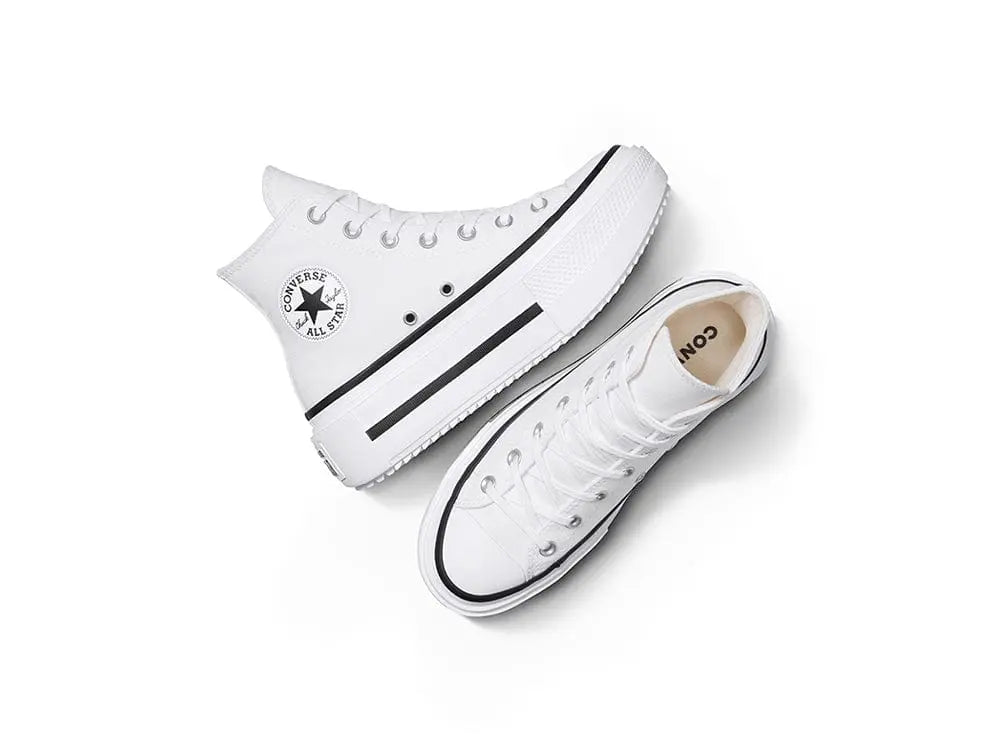 Zapatillas Converse Chuck Taylor Lift Double Stack Mujer Blanco 3