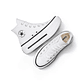 Zapatillas Converse Chuck Taylor Lift Double Stack Mujer Blanco - Miniatura 3
