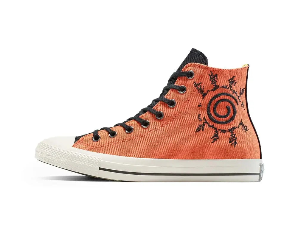Zapatillas Converse Chuck Taylor Hi (Naruto) Unisex Naranjo 4