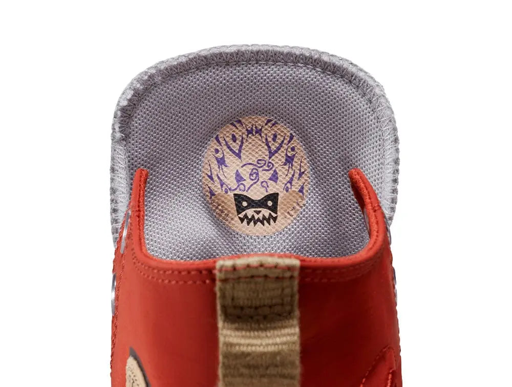 Zapatillas Converse Naruto Chuck Taylor Hi (Gaara) Unisex Cafe 2