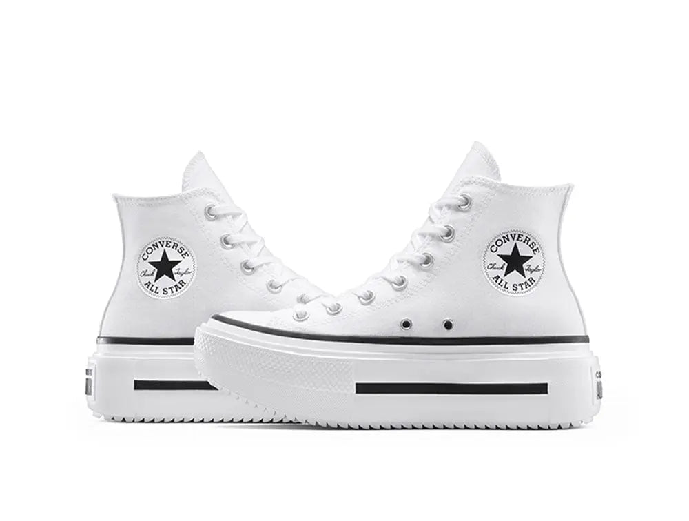 Zapatillas Converse Chuck Taylor Lift Double Stack Mujer Blanco 6