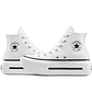 Zapatillas Converse Chuck Taylor Lift Double Stack Mujer Blanco - Miniatura 6