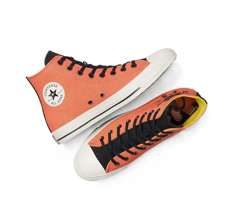 Zapatillas Converse Chuck Taylor Hi (Naruto) Unisex Naranjo 5