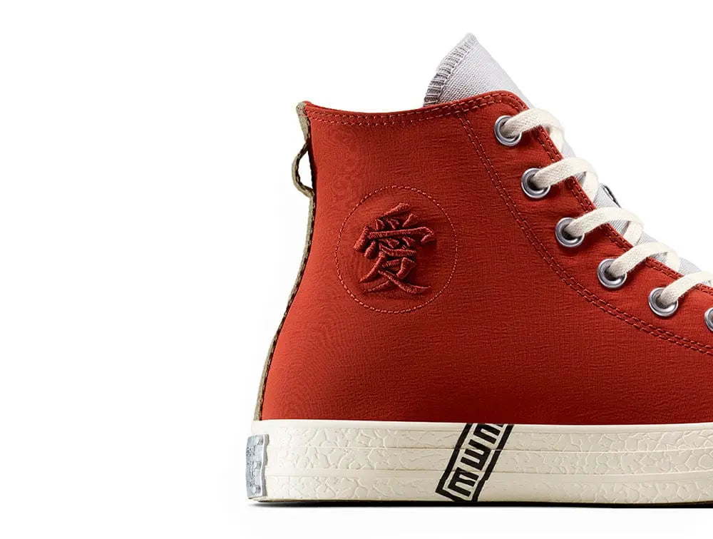 Zapatillas Converse Naruto Chuck Taylor Hi (Gaara) Unisex Cafe 4