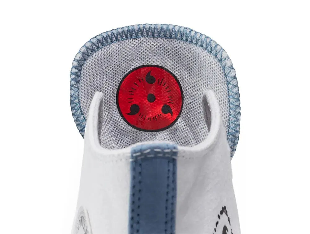 Zapatillas Converse Naruto Chuck Taylor Hi (Sasuke) Unisex Gris 2