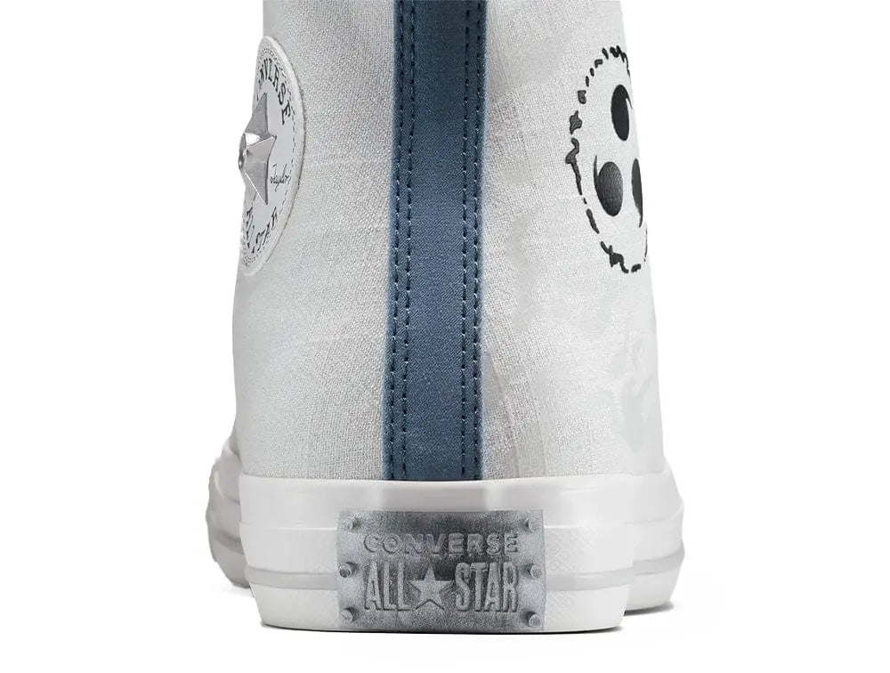 Zapatillas Converse Naruto Chuck Taylor Hi (Sasuke) Unisex Gris 4