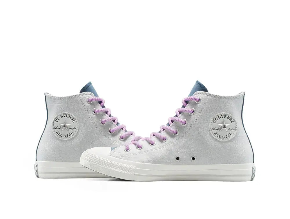 Zapatillas Converse Naruto Chuck Taylor Hi (Sasuke) Unisex Gris 6