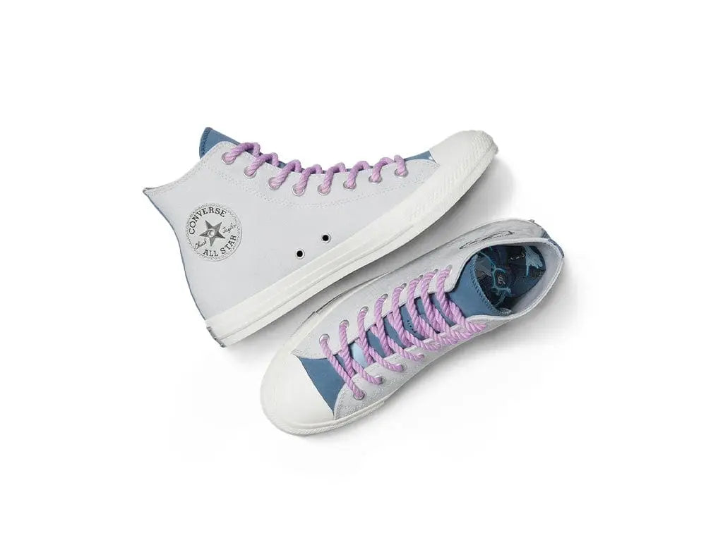 Zapatillas Converse Naruto Chuck Taylor Hi (Sasuke) Unisex Gris 9