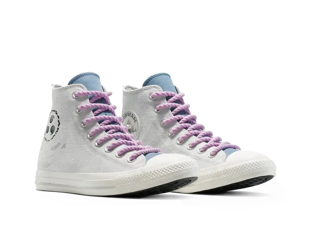 Zapatillas Converse Naruto Chuck Taylor Hi (Sasuke) Unisex Gris 10