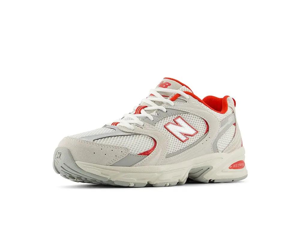 Zapatilla New Balance 530 Unisex Beige Red 4