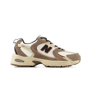 Zapatilla New Balance 530 Unisex Blanco - Café