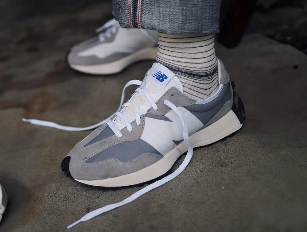 Zapatilla New Balance 327 Hombre Gris Bicolor 8