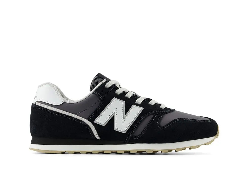 Zapatilla New Balance 373 Hombre Negro - Blanco - Gris 1