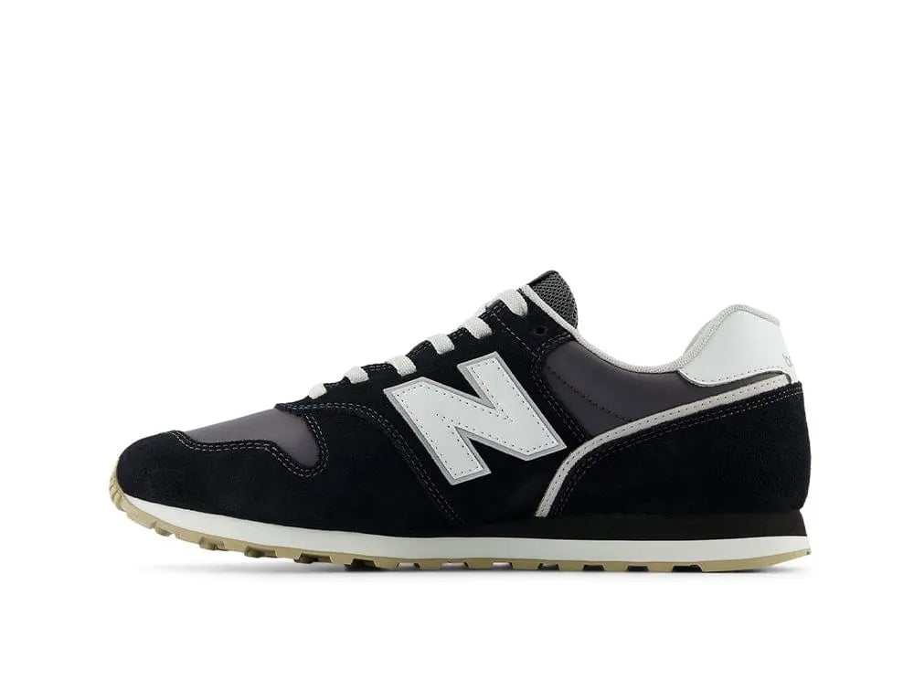 Zapatilla New Balance 373 Hombre Negro - Blanco - Gris 2