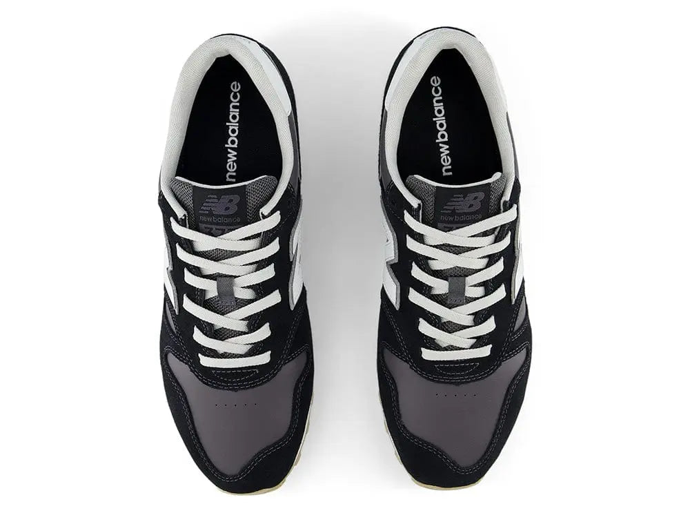 Zapatilla New Balance 373 Hombre Negro - Blanco - Gris 4