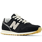 Zapatilla New Balance 373 Mujer Negro - Miniatura 3