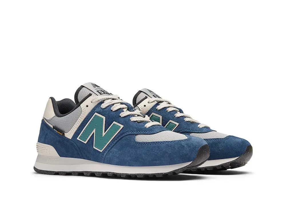 Zapatilla New Balance 474 Hombre Azul - Celeste Cordura 2