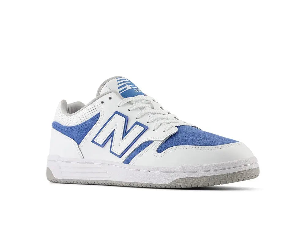 Zapatilla New Balance 480 Hombre Blanco Azul 3