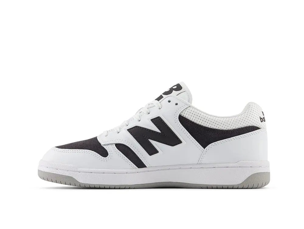 Zapatilla New Balance 480 Hombre Blanco Negro 2