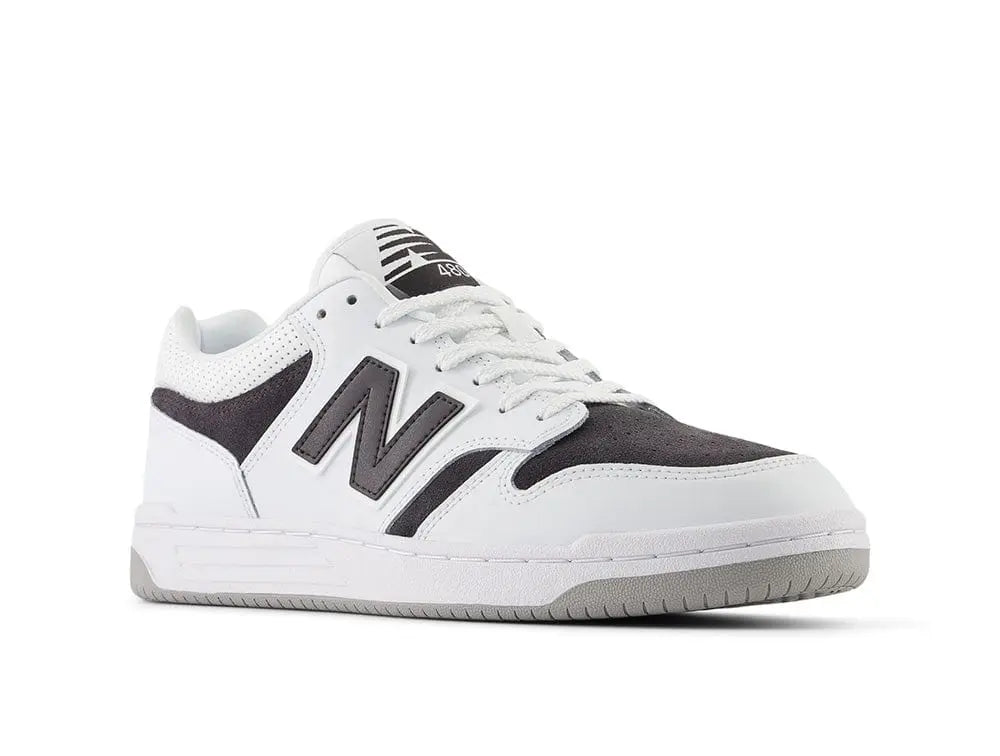 Zapatilla New Balance 480 Hombre Blanco Negro 3