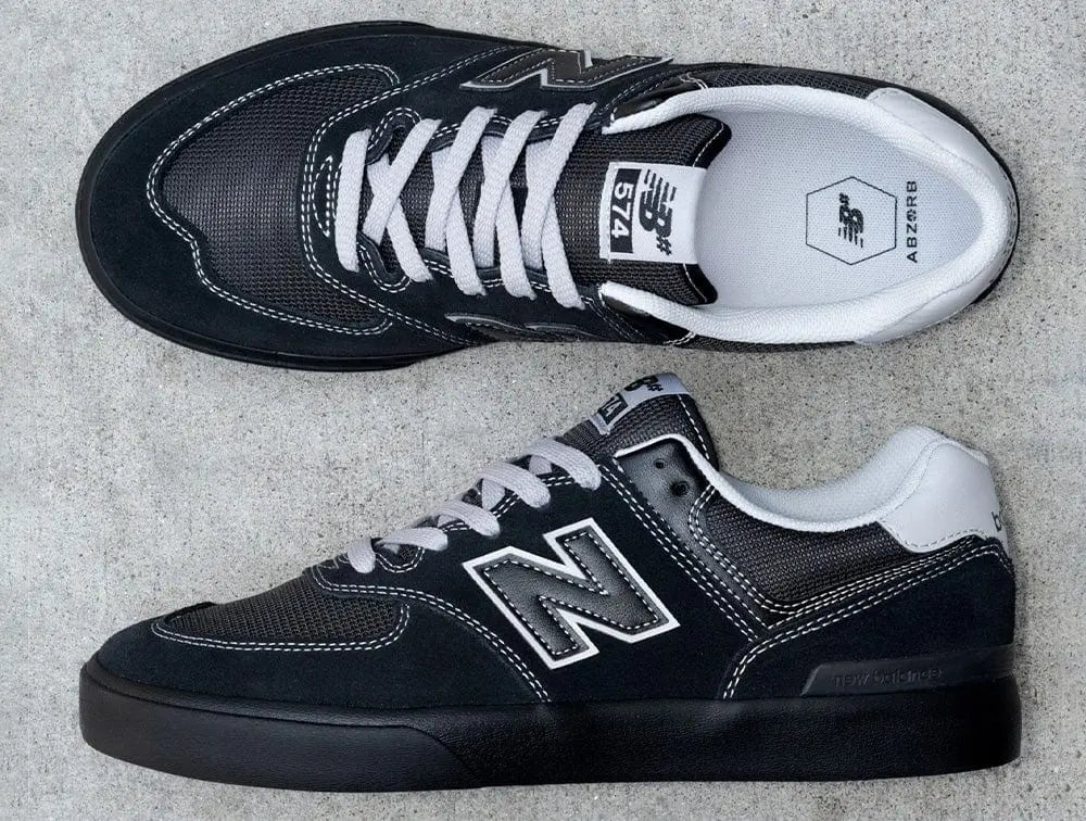 Zapatillas New Balance 574 Hombre Negro 3