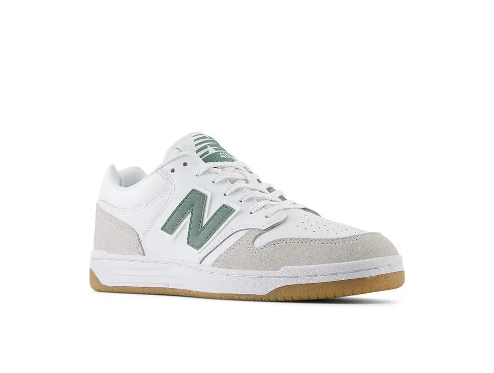 Zapatillas New Balance 480 Hombre Blanco 2